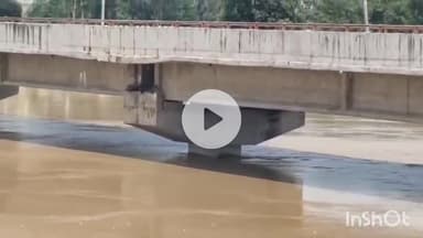 शाहजहांपुर: गर्रा का जलस्तर 146.900 मीटर, दियुनी बैराज से छोड़ा गया 40,698 क्यूसेक पानी