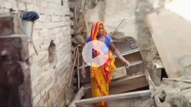 सिराथू: उदहिन बुजुर्ग गांव में भारी बारिश से कच्चा मकान ढहा, राम सिंह यादव का परिवार सुरक्षित