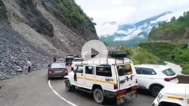 चिन्यालीसौड़: नगुण के पास बंद गंगोत्री हाईवे यातायात के लिए हुआ सुचारू