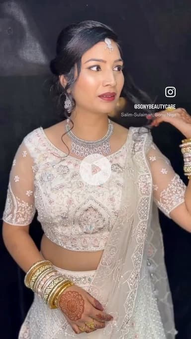 Book your party makeup in season and glow like never before 
Sony beauty care 
9410809861