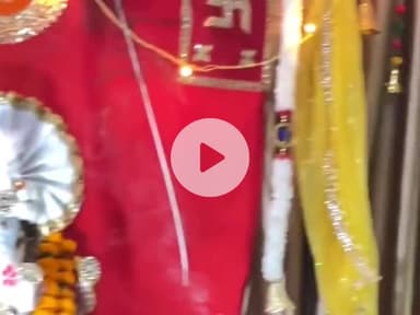 धनौरा: गजरौला शहर में गणेश उत्सव के छठे दिन भव्य रूप से आरती कार्यक्रम का आयोजन हुआ