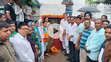 जगाधरी: यमुनानगर: निगम मेयर व विधायक ने वार्ड 11, 15 और 18 में विकास कार्यों का किया शिलान्यास