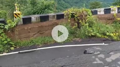 बद्दी: रामशहर-साई-बद्दी मार्ग पर भारी बारिश का कहर, करोड़ों का नुकसान, बायला गांव और स्कूल खतरे में