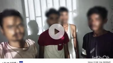 मनसाही: मनसाही में पुलिस ने शराब पीकर हंगामा करने के आरोप में 4 अभियुक्तों को किया गिरफ्तार