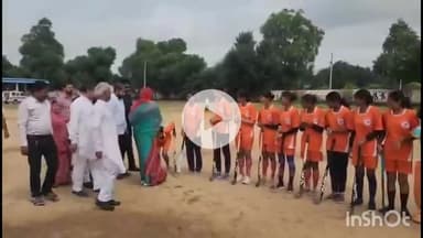 राजसमंद: सांसद महिमा कुमारी मेवाड़ा ने निमाज खेल मैदान में खिलाड़ियों का उत्साह बढ़ाया