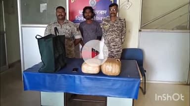 जगदलपुर: पुलिस ने चोकावाडा नगरनार चौक के पास गांजे का अवैध परिवहन कर रहे व्यक्ति को किया गिरफ्तार, ₹102650 का गांजा जब्त