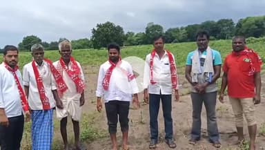 వట్​పల్లి: గౌతపూర్ గ్రామంలో సిపిఎం బృందం పర్యటన పంట నష్టపోయిన రైతన్నలకు ఎకరాకు 50 వేల నష్టపరిహారం ప్రభుత్వం తక్షణమే చెల్లించాలి