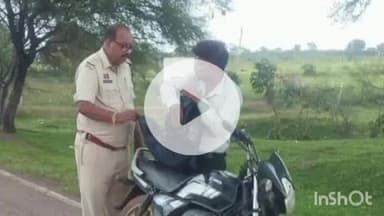 बेमेतरा: बेमेतरा जिला के विभिन्न थानों की पुलिस ने मोटर व्हीकल एक्ट के 13 प्रकरण में ₹8800 की चालानी कार्रवाई की