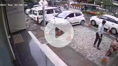 हरिद्वार: हरिद्वार तहसील के पास सब्जी की ठेली में कार सवार ने टक्कर मारी, सीसीटीवी फुटेज में तेज गति में दिखी कार