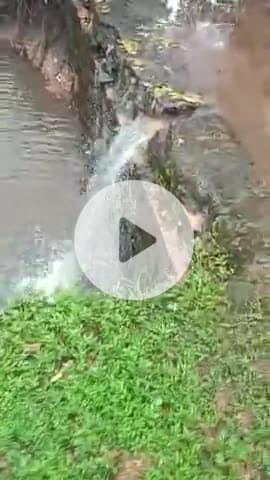 ग्राम पंचायत नंदा भीमपुर ग्राम वासी  पीपलढाना वाले को हर साल यही तकलीफ है नंदा जाने का रास्ता खराब है और 2 साल से पुल