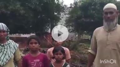 संभल: थाना नाखासा की भारतल में तेज बारिश के चलते मकान गिरा, बड़ा हादसा टला, एक घायल, मुआवजे की मांग के लिए प्रधान पहुंचे