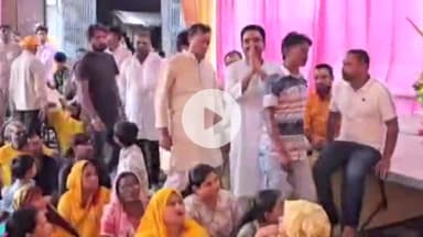 कन्नौज: कन्नौज शहर में कई जगह सजे गणेश पांडालों के दर्शन करने पहुंचे पूर्व सांसद सुब्रत पाठक और राज्य मंत्री असीम अरुण