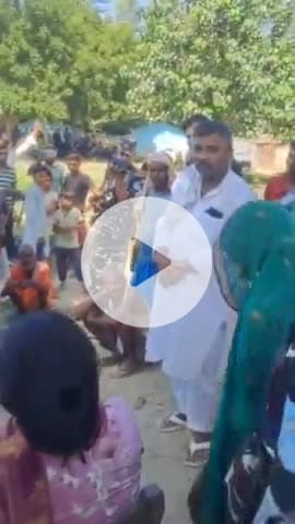 परिहार: कन्हवा में मरहा नदी बांध विवाद, सीओ बोलीं- सरकारी नाले की होगी मापी