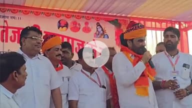 बाड़मेर: बाड़मेर में नागौर सांसद हनुमान बेनीवाल ने कहा- आपके मंत्री की फड़फड़ाहट मिटा दूंगा