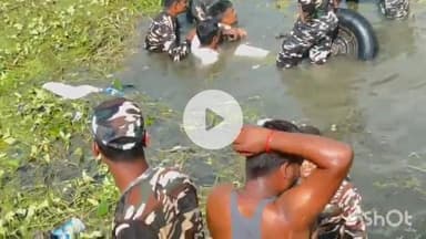 बलरामपुर: बाईपास मार्ग पर नरकटिया के पास अनियंत्रित होकर बोलेरो गड्ढे में पलटी, दो की हुई मौत, SSB के जवानों ने किया रेस्क्यू