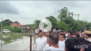 पलवल: पलवल में मंत्री गौरव गौतम ने बाढ़ सुरक्षा व्यवस्थाओं का निरीक्षण किया, अधिकारियों को दिए निर्देश