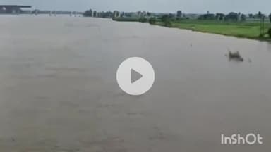 पलवल: यमुना का प्रचंड रूप पलवल के गावों में घुसा यमुना का पानी, लोगों में भय#jansmasya