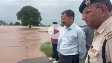 थानेसर: कुरुक्षेत्र: उपायुक्त विश्राम कुमार मीणा ने जल प्रभाव क्षेत्रों का दौरा किया, अधिकारियों को दिए सख्त आदेश