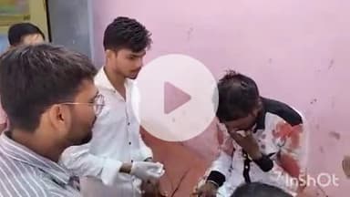 औरैया: दिबियापुर क्षेत्र के बेला रोड पर बाइक सवार युवक सड़क हादसे में घायल हुआ