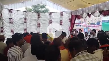 आमला: जनपद पंचायत आमला में शॉपिंग कॉम्प्लेक्स निर्माण कार्य का केंद्रीय राज्य मंत्री, सांसद और विधायक ने किया भूमिपूजन