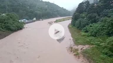 दाड़लाघाट: अर्की में बारिश से नदी-नाले उफान पर, प्रशासन ने लोगों से सुरक्षित रहने की अपील की