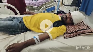 भीलवाड़ा: लाडपुरा के समीप रोड पर अचानक आए पशु से टकराकर बाइक सवार गंभीर घायल, अस्पताल में इलाज जारी