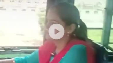 पलवल: लेडी टीचर से हैवी व्हीकल ड्राइवर बनीं प्रीति, कर छूने पर मांगनी पड़ी माफी, 35 दिन में सीखा बस-ट्रक चलाना