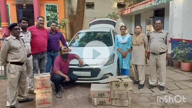 दुर्ग: शांतिनगर इलाके में आबकारी विभाग ने मंगलवार को अवैध शराब के खिलाफ की बड़ी कार्रवाई