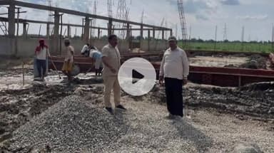 शाहजहांपुर: नगर पंचायत कांट में विकास कार्यों का रईस मियां ने किया निरीक्षण