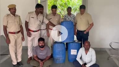 राजसमंद: राजसमंद में आबकारी विभाग की बड़ी कार्रवाई, 88 लीटर अवैध स्प्रिट शराब की जब्त, दो को किया गिरफ्तार