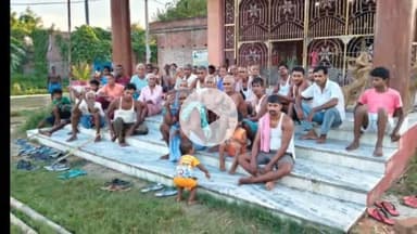 नगर नौसा: अकैड गांव में जमाबंदी पंजी में कर सुधार का ग्रामीणों ने बैठक कर किया विरोध