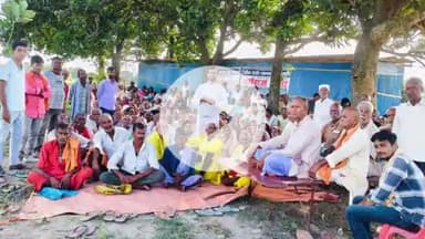 सुपौल: सदर प्रखंड के चौघाडा ग्राम में बुधवार को धर्मराज सभा का आयोजन किया गया