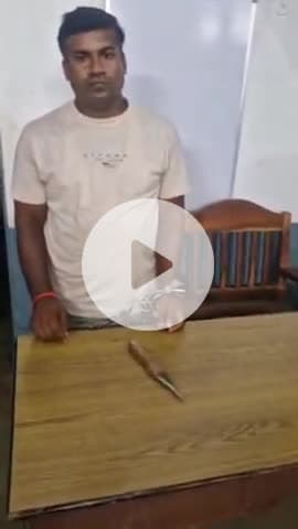 तिल्दा: नेवरा पुलिस ने अल्ट्राटेक सीमेंट बैकुंठ में चाकू मारकर फरार हुए आरोपी को किया गिरफ्तार