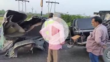 किशनगढ़: बांदर सिंदरी थाना क्षेत्र के हाईवे पुलिया रोड पर भीषण सड़क हादसा, तूफान गाड़ी और ट्रेलर में भिड़ंत, एक की मौत, 10 घायल