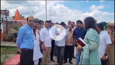 प्रतापगढ़: बेल्हा देवी धाम को काशी कॉरिडोर की तर्ज पर विकसित किया जाएगा, डीएम ने किया निरीक्षण