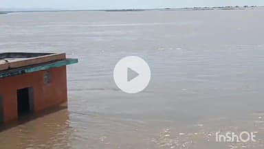 मुंगेर: गंगा के जलस्तर में गिरावट शुरू, बाढ़ से प्रभावित लोगों की परेशानी हुई कम