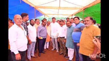 दुर्ग: जीवन आनंद फाउंडेशन, भिलाई द्वारा 12 से 20 सितंबर तक आयोजित कार्यक्रम का आज भूमि पूजन किया गया