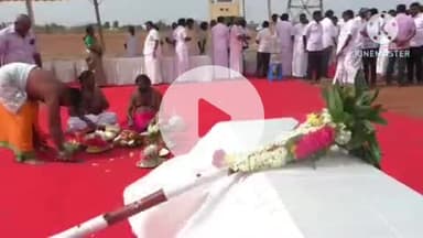 கடவூர்: கோடங்கிபட்டி அருகே செப்டம்பர் 17ஆம் தேதி முப்பெரும் விழாவை முன்னிட்டு கால்கோள் ஊன்றும் விழா எம்எல்ஏக்கள் பங்கேற்பது