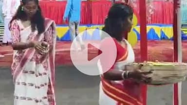 गुमला: कृष्णा छात्रावास में करमा महोत्सव का हुआ आयोजन