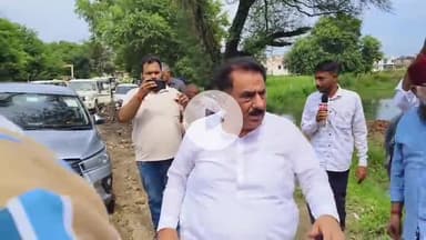 थानेसर: पूर्व मंत्री सुभाष सुधा ने थानेसर में सरस्वती नदी का जायजा लिया, अधिकारियों को दिए दिशा-निर्देश