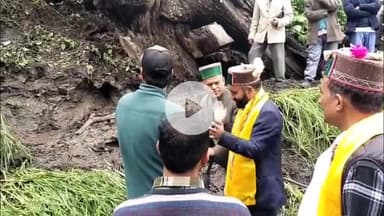 टापरी: किन्नौर के मीरु गाँव में धंसने लगा ज़मीन का एक हिस्सा, DC किन्नौर ने किया दौरा और लिया जायज़ा