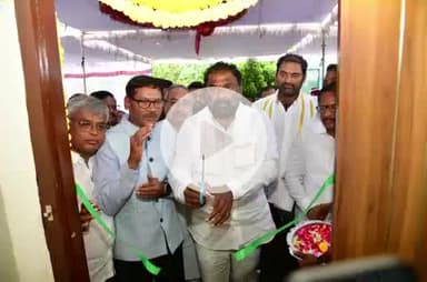 జడ్చర్ల: జడ్చర్లలో అగ్నిమాపక కేంద్రం నూతన భవన ప్రారంభం:మంత్రి వాకిటి శ్రీహరి, ఎమ్మెల్యేలు