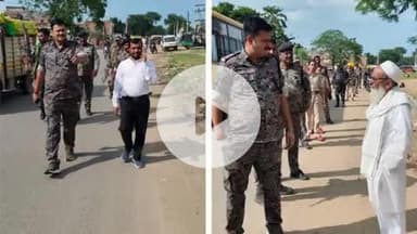 चौपारण: चौपारण में ईद-ए-मिलाद-उन-नबी को लेकर फ्लैग मार्च, शांति व्यवस्था बनाए रखने का संदेश