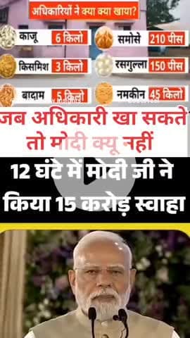 मोती जी ने जनता के टैक्स का पैसा अपनी ऐशबाजी के लिए उड़ाया। क्या ये सही हैं।