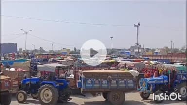 धार: बारिश का असर अब कृषि उपज मंडी पर भी साफ दिखाई दे रहा है