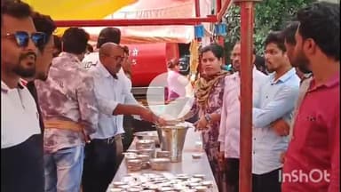 जगदलपुर: गणेशचतुर्थी पर्व में विसर्जन के पूर्व नगर में चौपाटी सहित जगह-जगह महा भंडारे का आयोजन