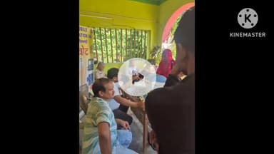 परिहार: परवाहा में ईवीएम का डेमो, मतदाताओं को दी गई जानकारी