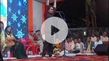 पीपलदा: इटावा में वीर तेजाजी डोल मेले में देर रात तक चला अखिल भारतीय कवि सम्मेलन, बड़ी संख्या में पहुंचे स्रोताओं ने उठाया लुत्फ