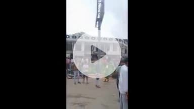 लाडपुरा: कुन्हाड़ी थाना इलाके के प्रताप चौराहे पर तेज रफ्तार डंफर ने स्कूटी सवार महिला को कुचला, महिला घायल