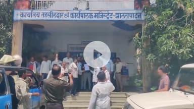 झालरापाटन: किसान संघ ने तहसीलदार को ज्ञापन देकर क्षेत्र में अतिवृष्टि से खराब फसलों का सर्वे कर राहत देने की मांग की